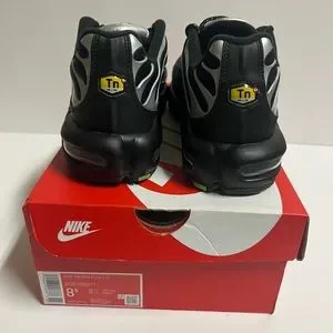 Nike Air Max Black Silver Green Strike Sneakers Mid Top New DS With Tag Nike | Shoes | Nike Air Max Black Silver Green Strike  main image 4